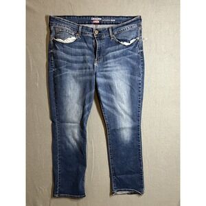 DENIZEN FROM Levi's Men's Modern Slim Jeans W33 L30 Medium Wash Blue Denim